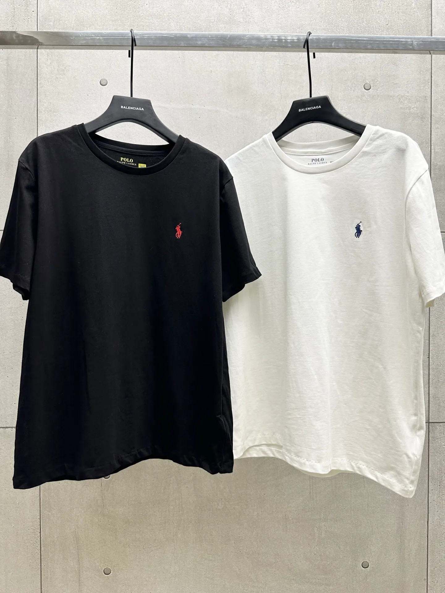 P130 #012 Ralph lauren series uses 260G high-definition fabrics, Behringer 1000-needle embroidery restores ZP, complete three-label accessories, color: white, black, size: S M L XL